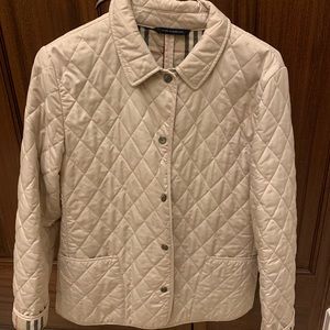 Burberry Womens Quilted Snap Button Jacket: NC 226